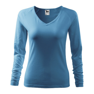 Tee-shirt femme Elegance 127 - bleu azur