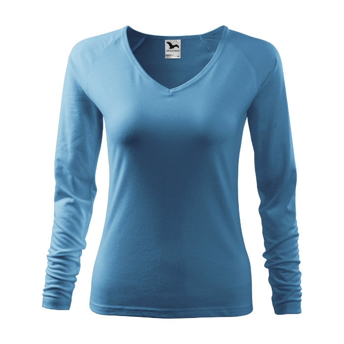 Tee-shirt femme Elegance 127 - bleu azur