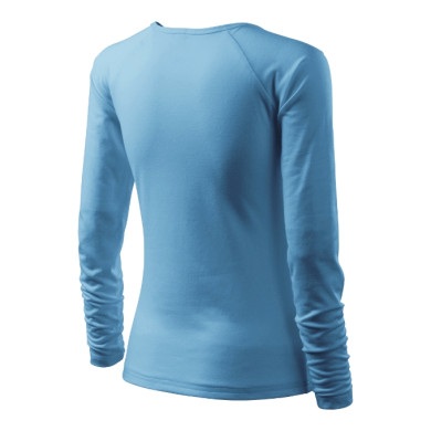 Tee-shirt femme Elegance 127 - bleu azur