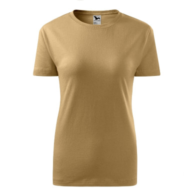 Tee-shirt femme Classic New 133 - sable