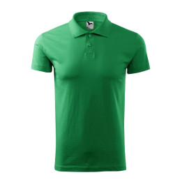 Polo homme Single J. 202 - vert moyen