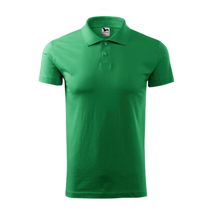 Polo homme Single J. 202 - vert moyen
