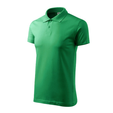 Polo homme Single J. 202 - vert moyen