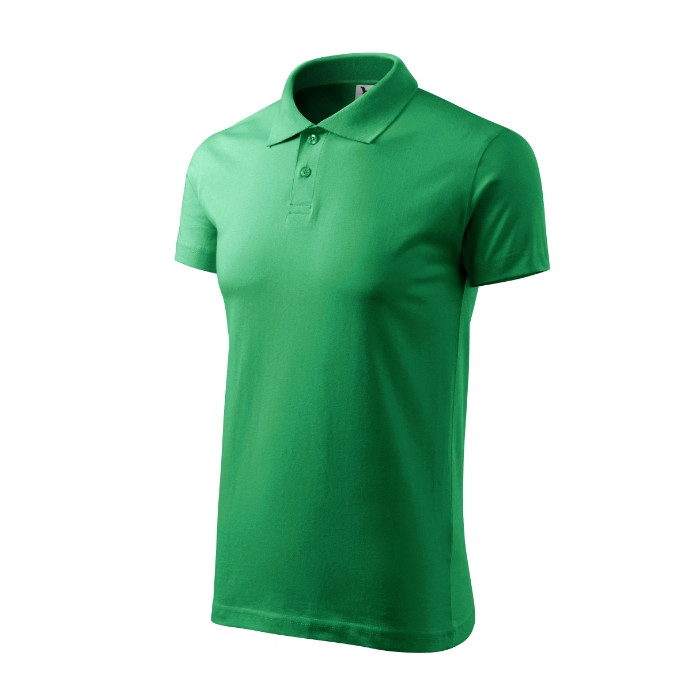 Polo homme Single J. 202 - vert moyen