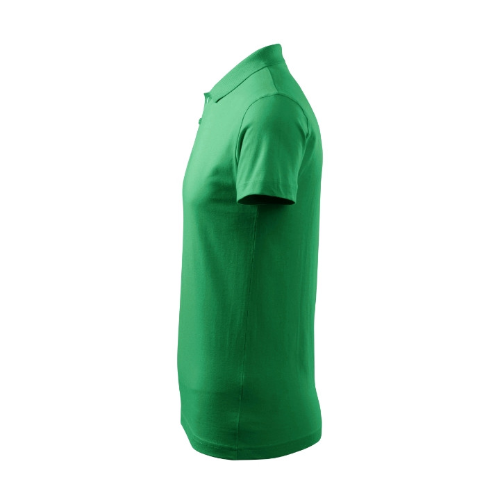 Polo homme Single J. 202 - vert moyen