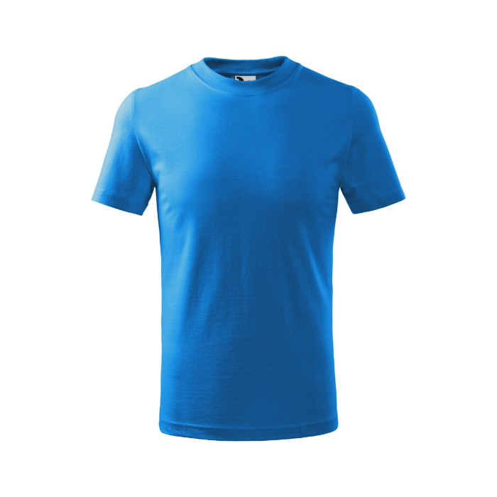 Tee-shirt enfant Basic 138 - bleu tuba