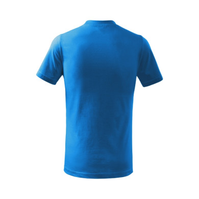 Tee-shirt enfant Basic 138 - bleu tuba