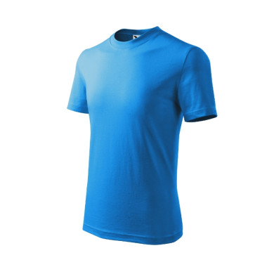 Tee-shirt enfant Basic 138 - bleu tuba