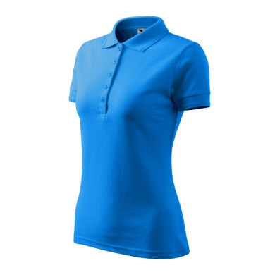 Polo femme Pique Polo 210 - bleu tuba