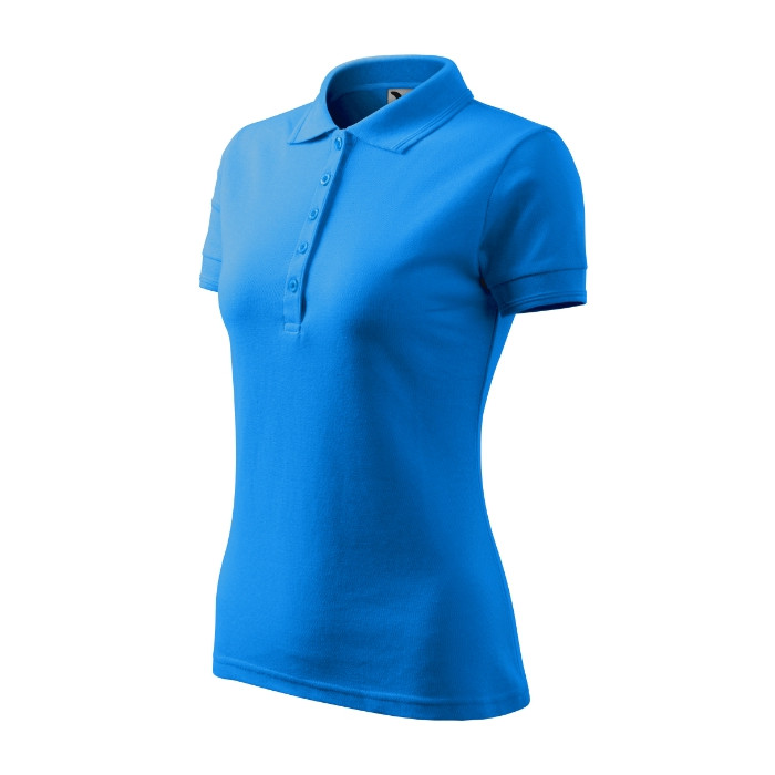 Polo femme Pique Polo 210 - bleu tuba