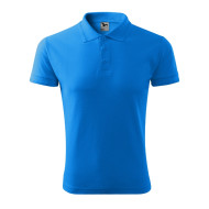Polo homme Pique Polo 203 - bleu tuba
