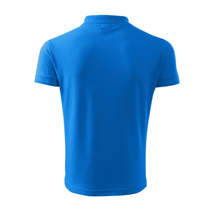 Polo homme Pique Polo 203 - bleu tuba