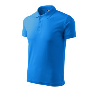 Polo homme Pique Polo 203 - bleu tuba