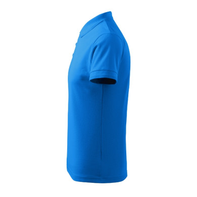 Polo homme Pique Polo 203 - bleu tuba