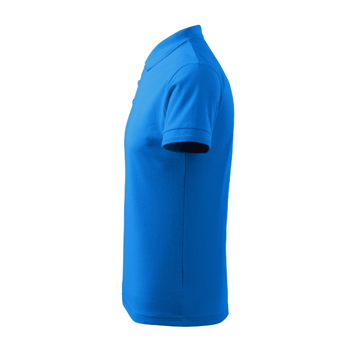 Polo homme Pique Polo 203 - bleu tuba