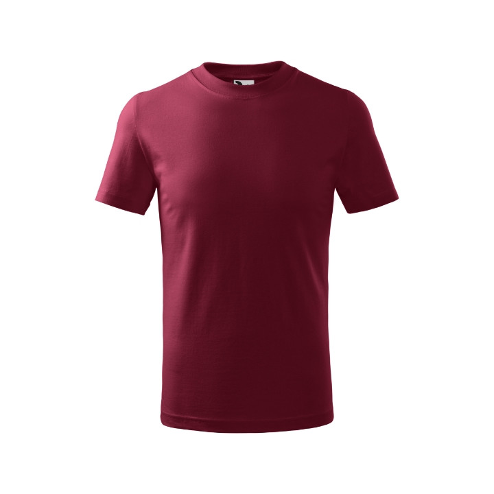 Tee-shirt enfant Basic 138 - garnet