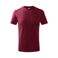 Tee-shirt enfant Basic 138 - garnet
