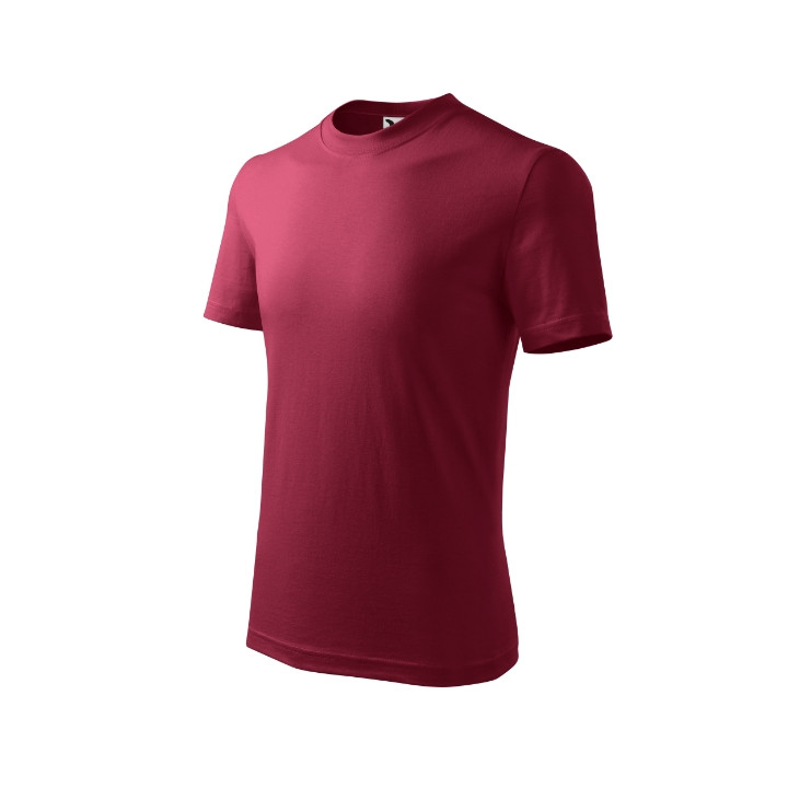 Tee-shirt enfant Basic 138 - garnet
