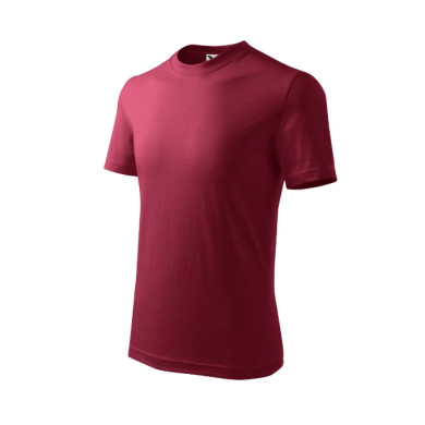 Tee-shirt enfant Basic 138 - garnet