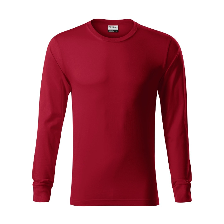 Tee-shirt unisex Resist LS R05 - rouge marlboro