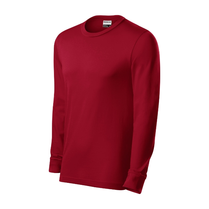 Tee-shirt unisex Resist LS R05 - rouge marlboro