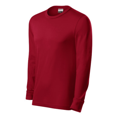 Tee-shirt unisex Resist LS R05 - rouge marlboro