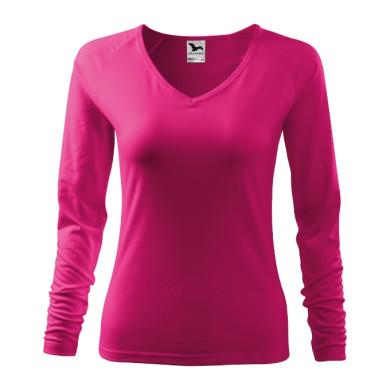 Tee-shirt femme Elegance 127 - framboise