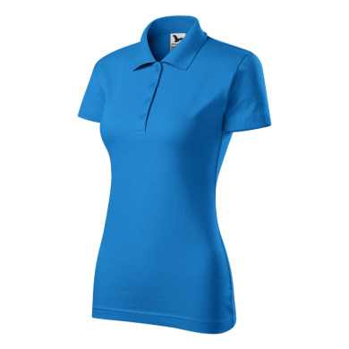 Polo femme Single J. 223 - bleu tuba