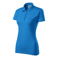 Polo femme Single J. 223 - bleu tuba
