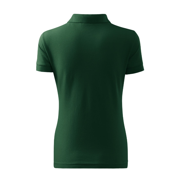 Polo femme Cotton 213 - dark green