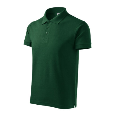 Polo homme Cotton Heavy 215 - dark green