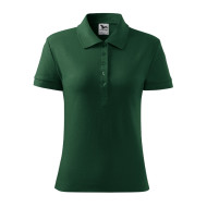 Polo femme Cotton Heavy 216 - dark green