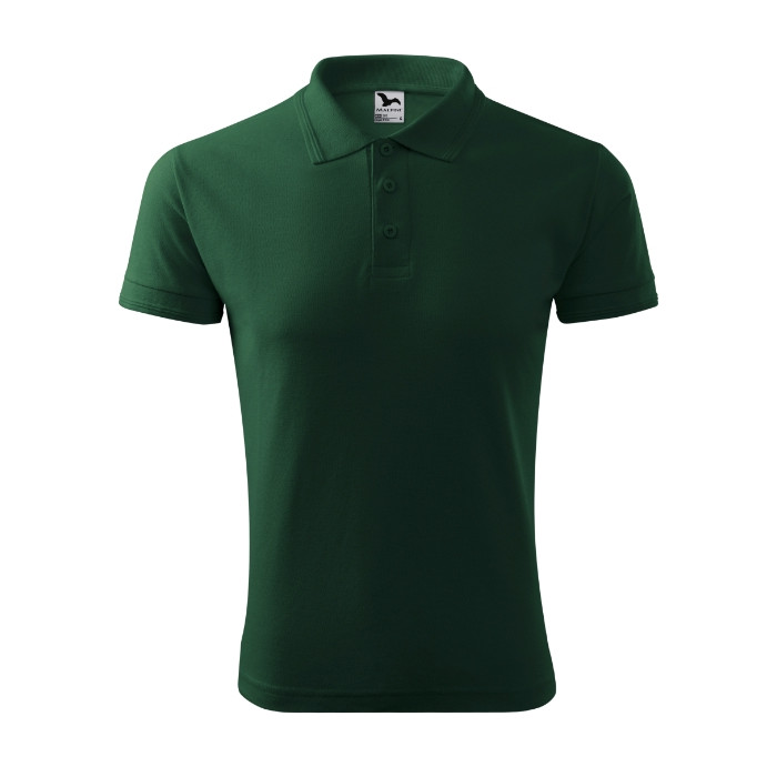 Polo homme Pique Polo 203 - dark green