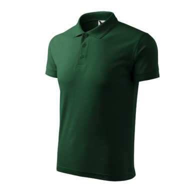 Polo homme Pique Polo 203 - dark green