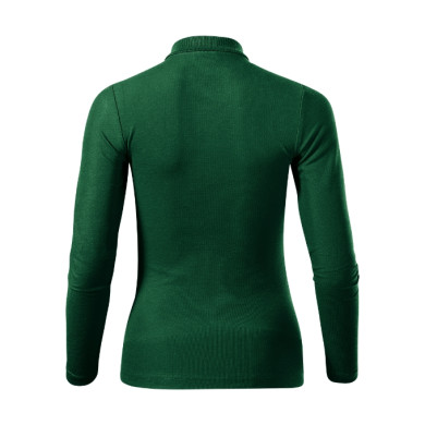 Polo femme Pique Polo LS 231 - dark green