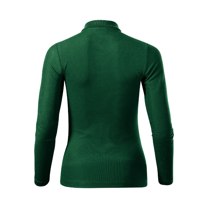 Polo femme Pique Polo LS 231 - dark green