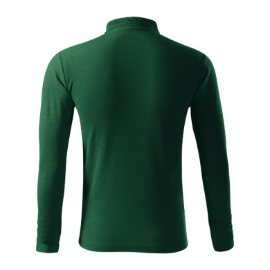 Polo homme Pique Polo LS 221 - dark green