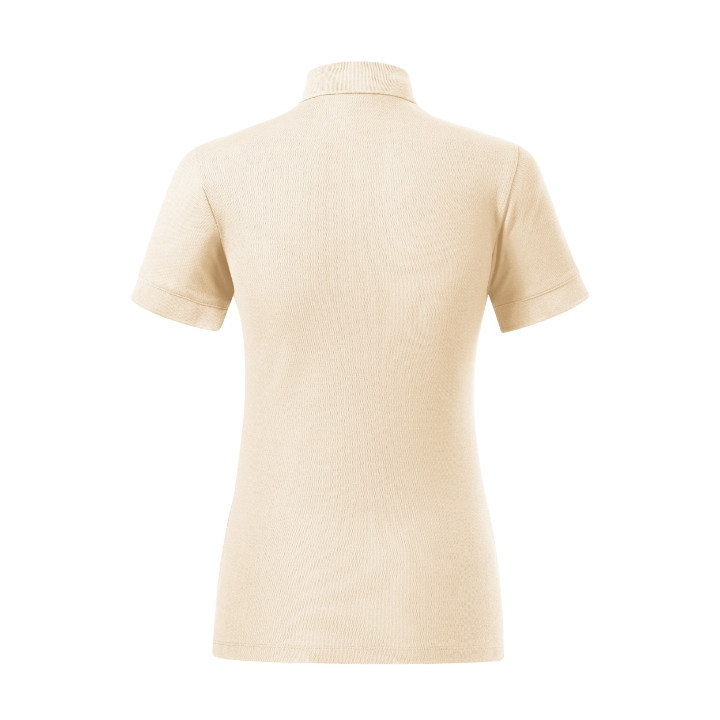 Polo femme Prime (GOTS) X35 - amande