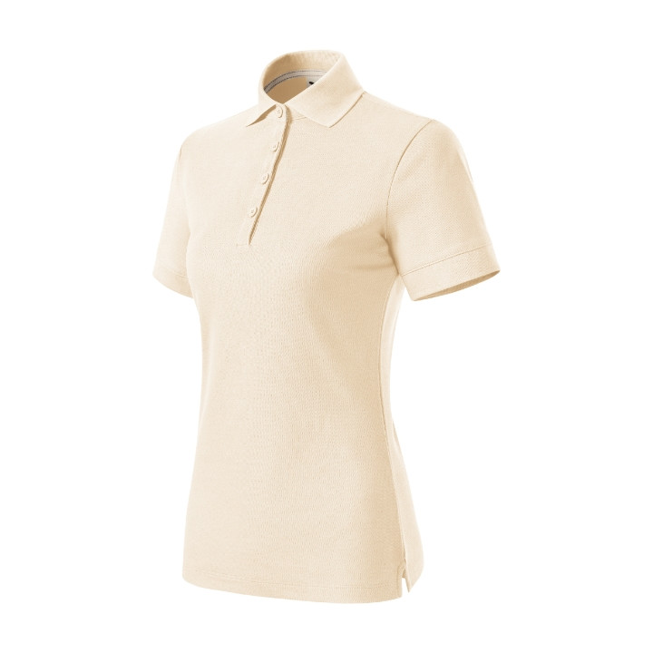 Polo femme Prime (GOTS) X35 - amande