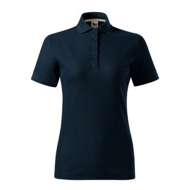 Polo femme Prime (GOTS) X35 - bleu marine