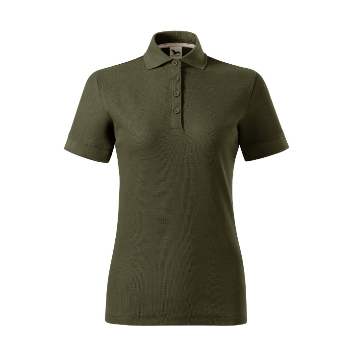 Polo femme Prime (GOTS) X35 - kaki