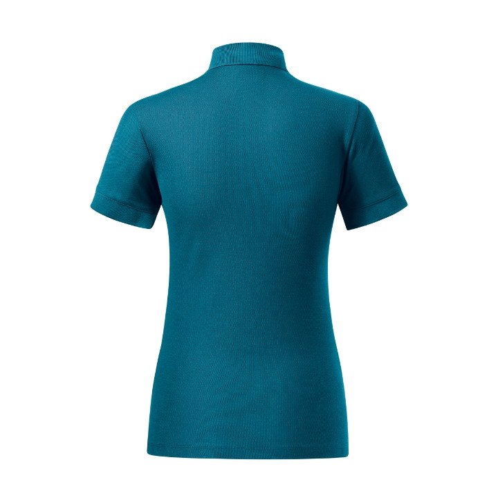 Polo femme Prime (GOTS) X35 - bleu pétrole