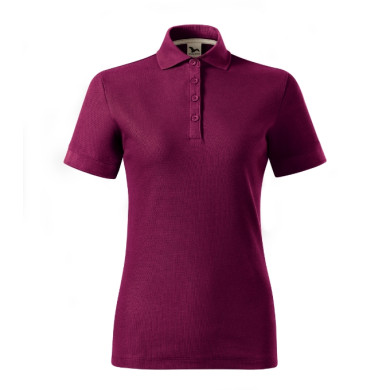 Polo femme Prime (GOTS) X35 - rhododendron