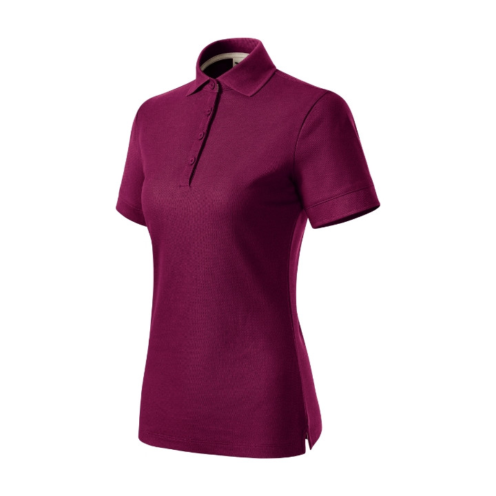 Polo femme Prime (GOTS) X35 - rhododendron