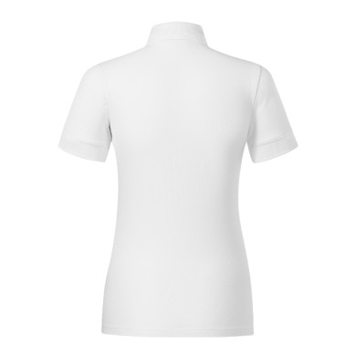 Polo femme Prime (GOTS) X35 - blanc
