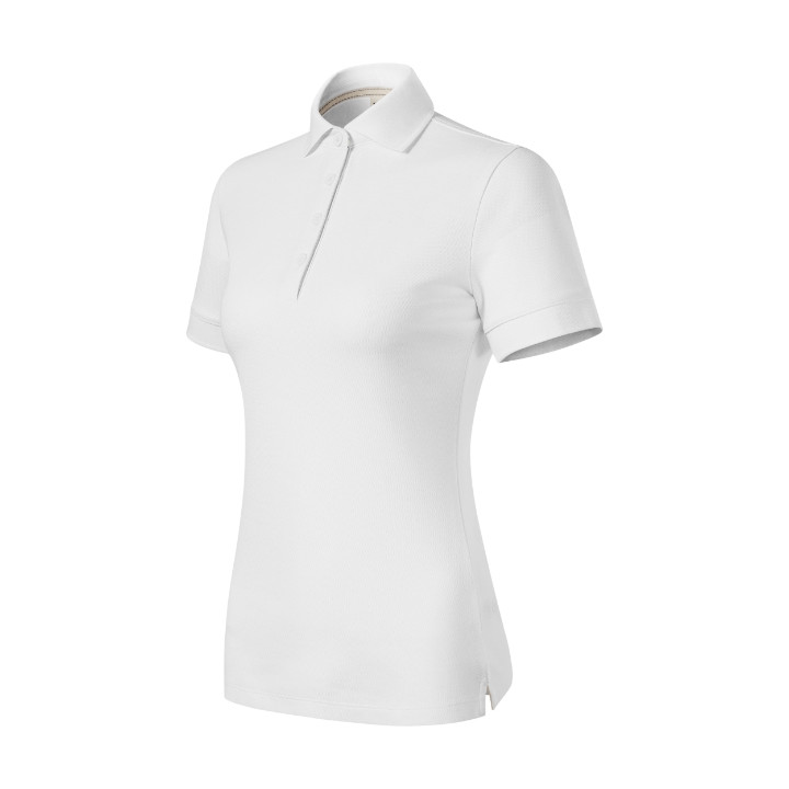 Polo femme Prime (GOTS) X35 - blanc