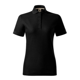 Polo femme Prime (GOTS) X35 - noir