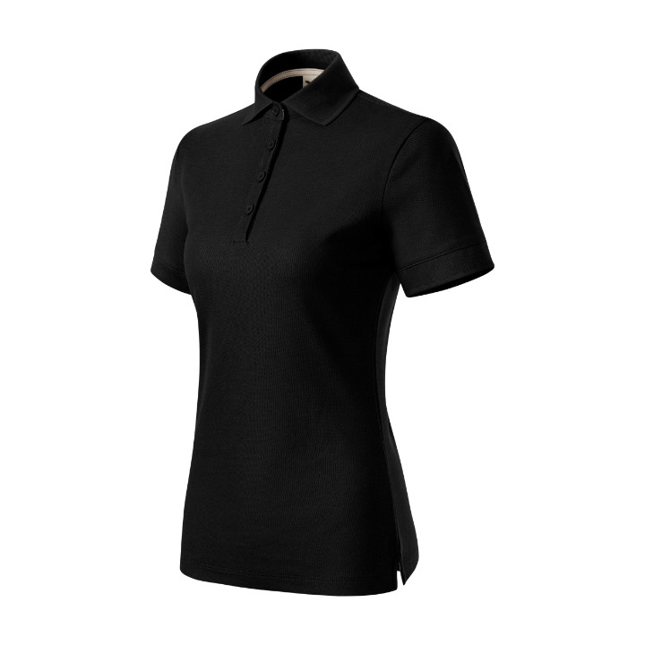 Polo femme Prime (GOTS) X35 - noir