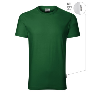 Tee-shirt homme Resist heavy R03 - vert bouteille 06 (brand label)