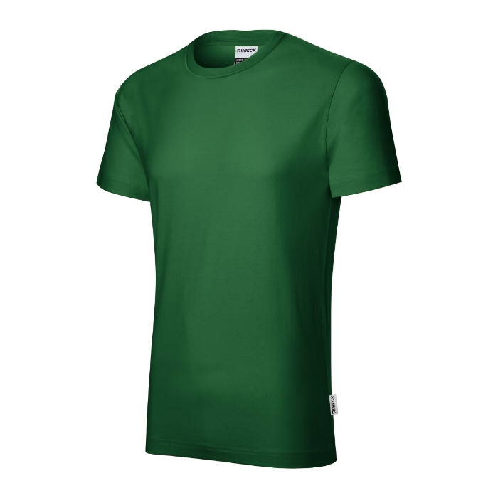 Tee-shirt homme Resist heavy R03 - vert bouteille 06 (brand label)